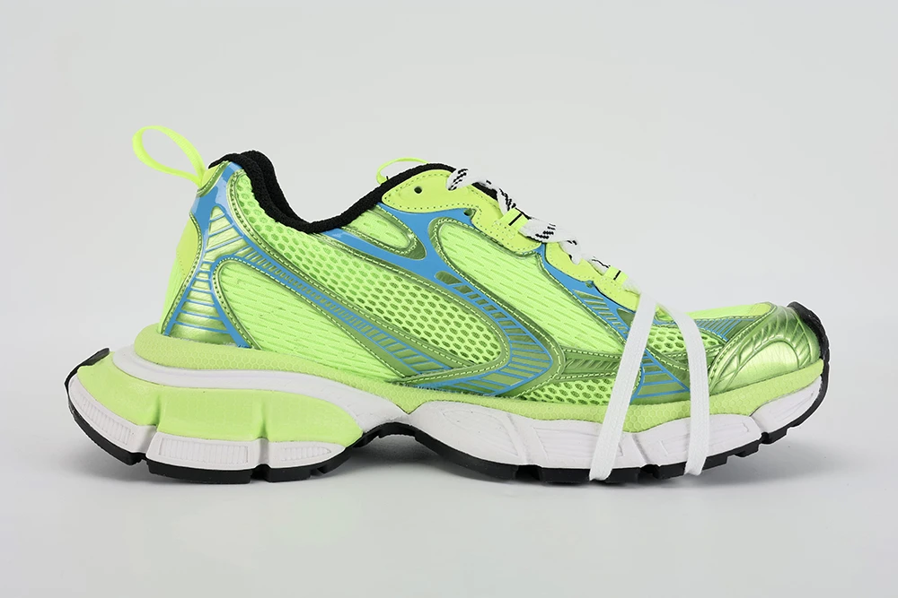 Ba1en*iaga Men s Green 3xl Low-top Sneakers