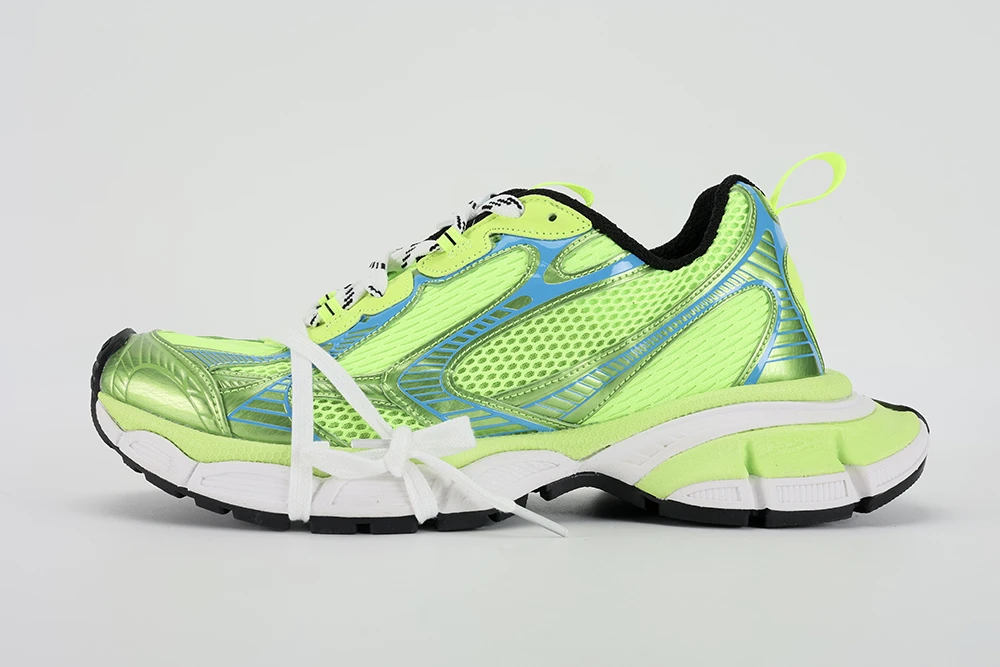 Ba1en*iaga Men s Green 3xl Low-top Sneakers