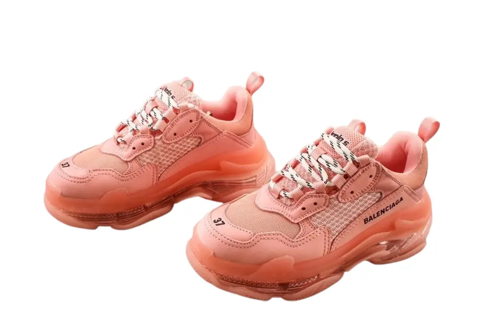 Ba1en*iaga Triple S Trainer  Light Pink  Replica