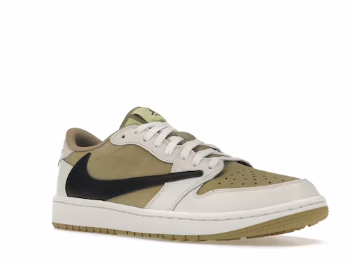Jordan Reps 1 Retro Low Golf Travis Scott Neutral Olive