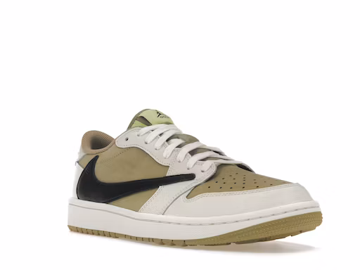 Jordan Reps 1 Retro Low Golf Travis Scott Neutral Olive