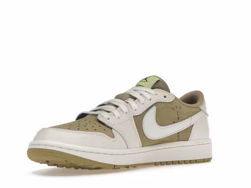 Jordan Reps 1 Retro Low Golf Travis Scott Neutral Olive