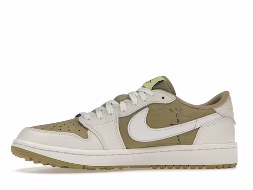 Jordan Reps 1 Retro Low Golf Travis Scott Neutral Olive