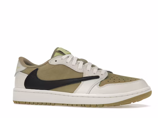 Jordan Reps 1 Retro Low Golf Travis Scott Neutral Olive