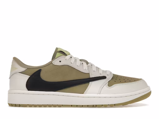 Jordan Reps 1 Retro Low Golf Travis Scott Neutral Olive