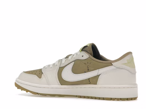Jordan Reps 1 Retro Low Golf Travis Scott Neutral Olive