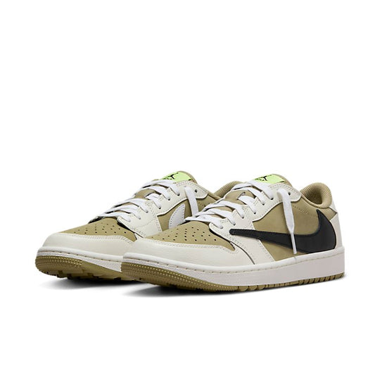 Jordan Reps 1 Retro Low Golf Travis Scott Neutral Olive
