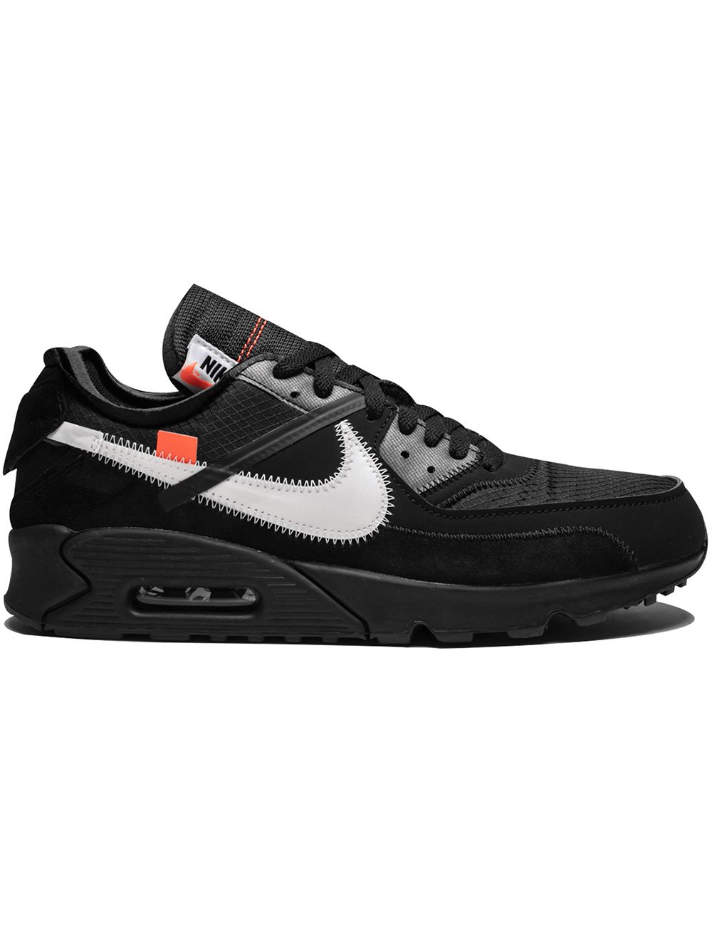 Off-White x Air Max 90  Black  AA7293-001