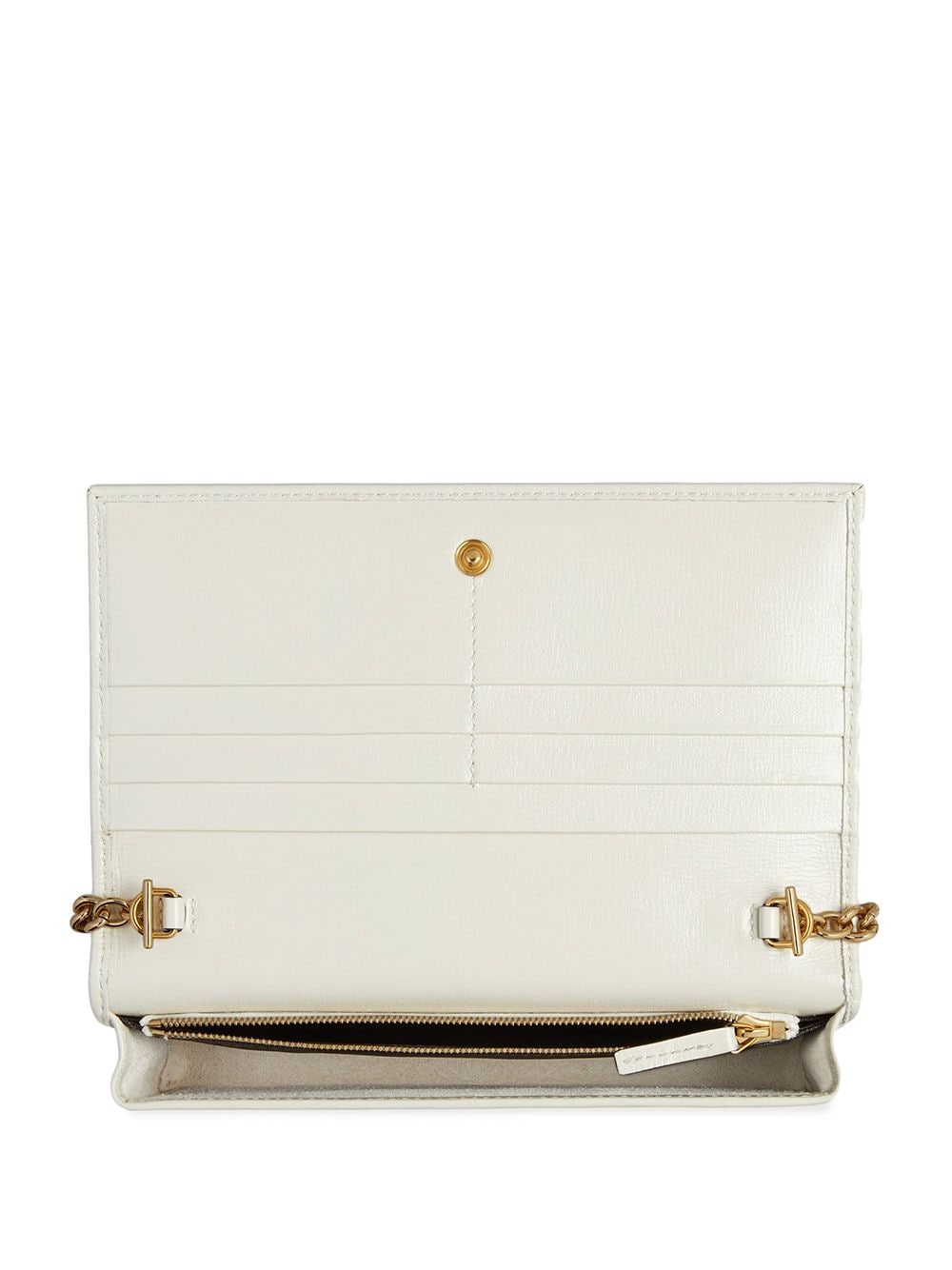 Gvc*1 Horsebit Bag Dupe 1955 Horsebit chain-strap wallet - Cola