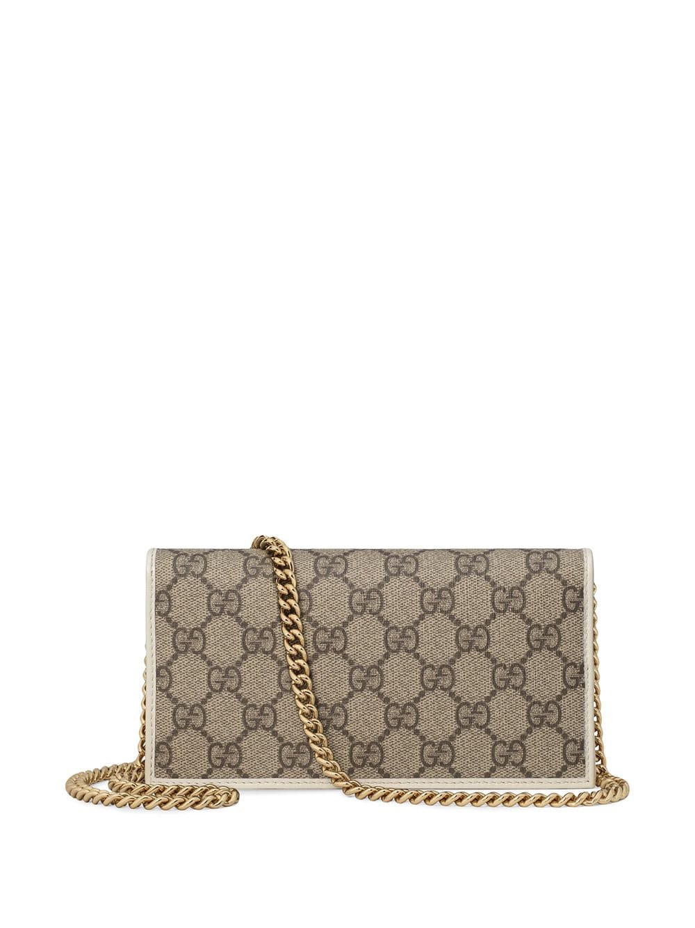 Gvc*1 Horsebit Bag Dupe 1955 Horsebit chain-strap wallet - Cola