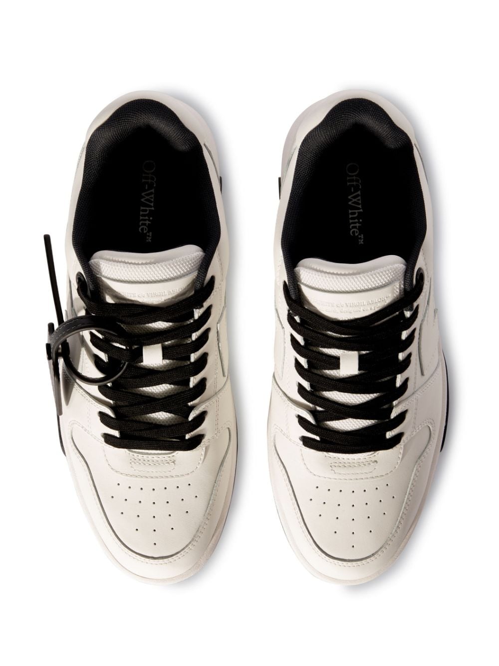 Off White Reps Out Of Office leather sneakers - Cola