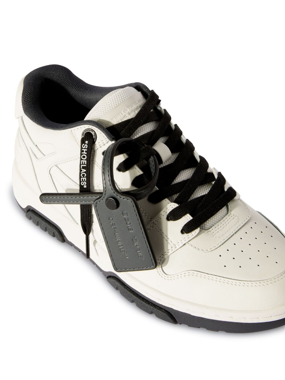 Off White Reps Out Of Office leather sneakers - Cola