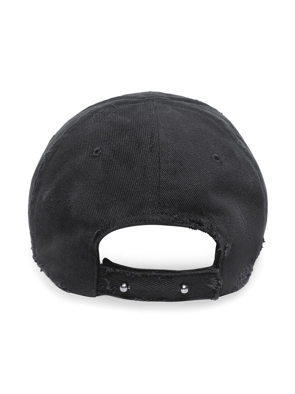 Ba1en*iaga Piercing distressed cap