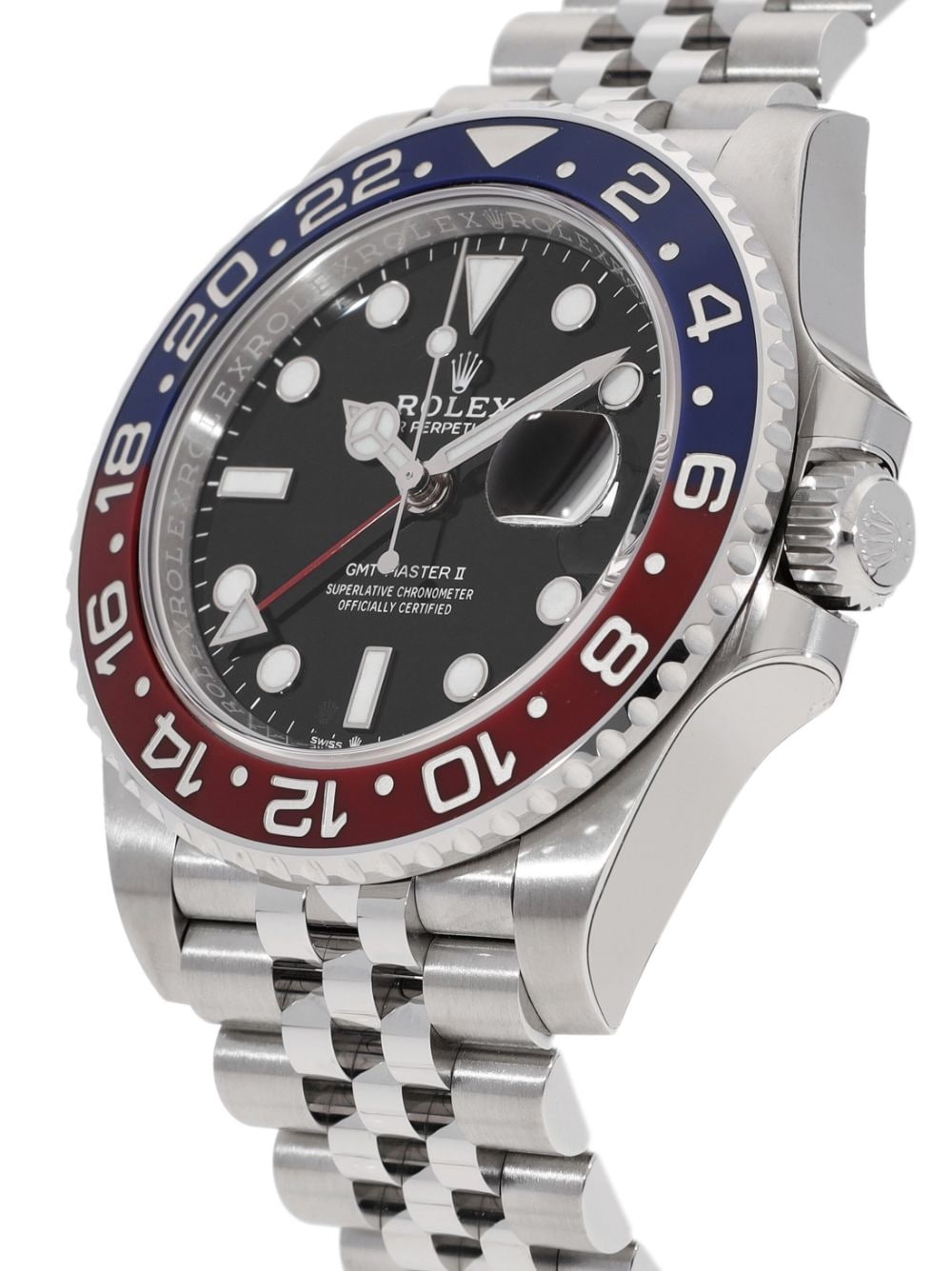 Replica R01ex GMT Master II 126710BLRO-0001 1:1 Best Edition Noob Factory Black Dial Swiss ETA3285