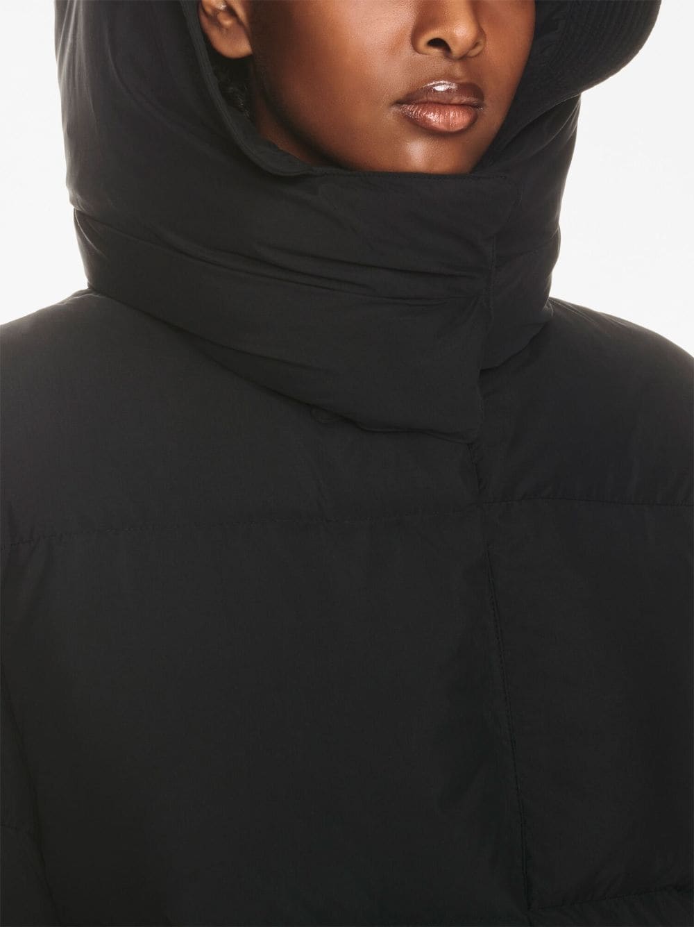 Off White Replica hooded puffer jacket