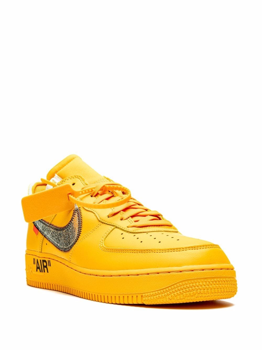Off White Replica X Nike Air Force 1 Low "University Gold" sneakers