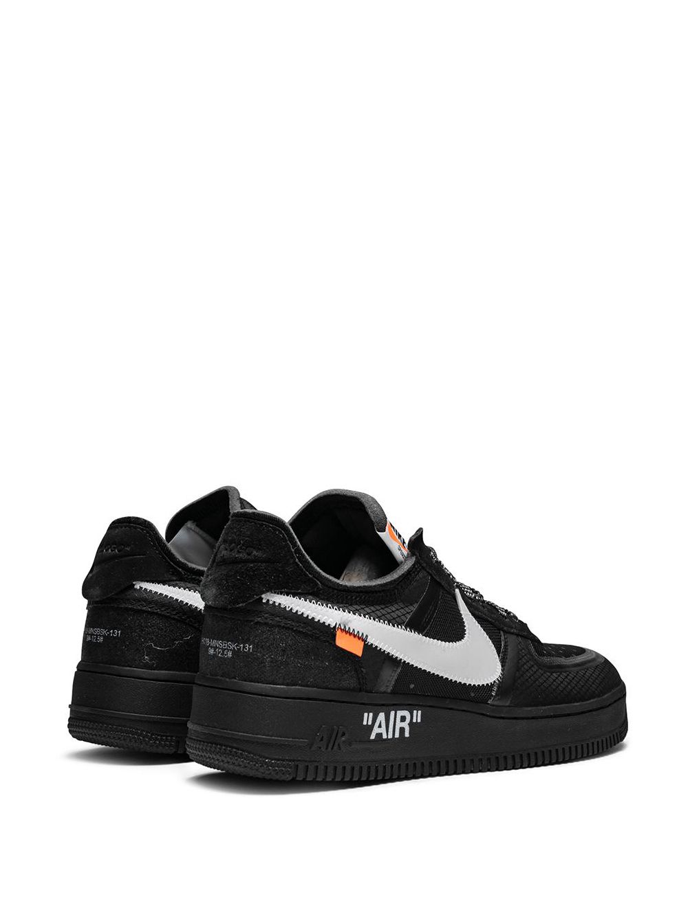 Off White Replica X Nike The 10: Air Force 1 Low "Black" sneakers