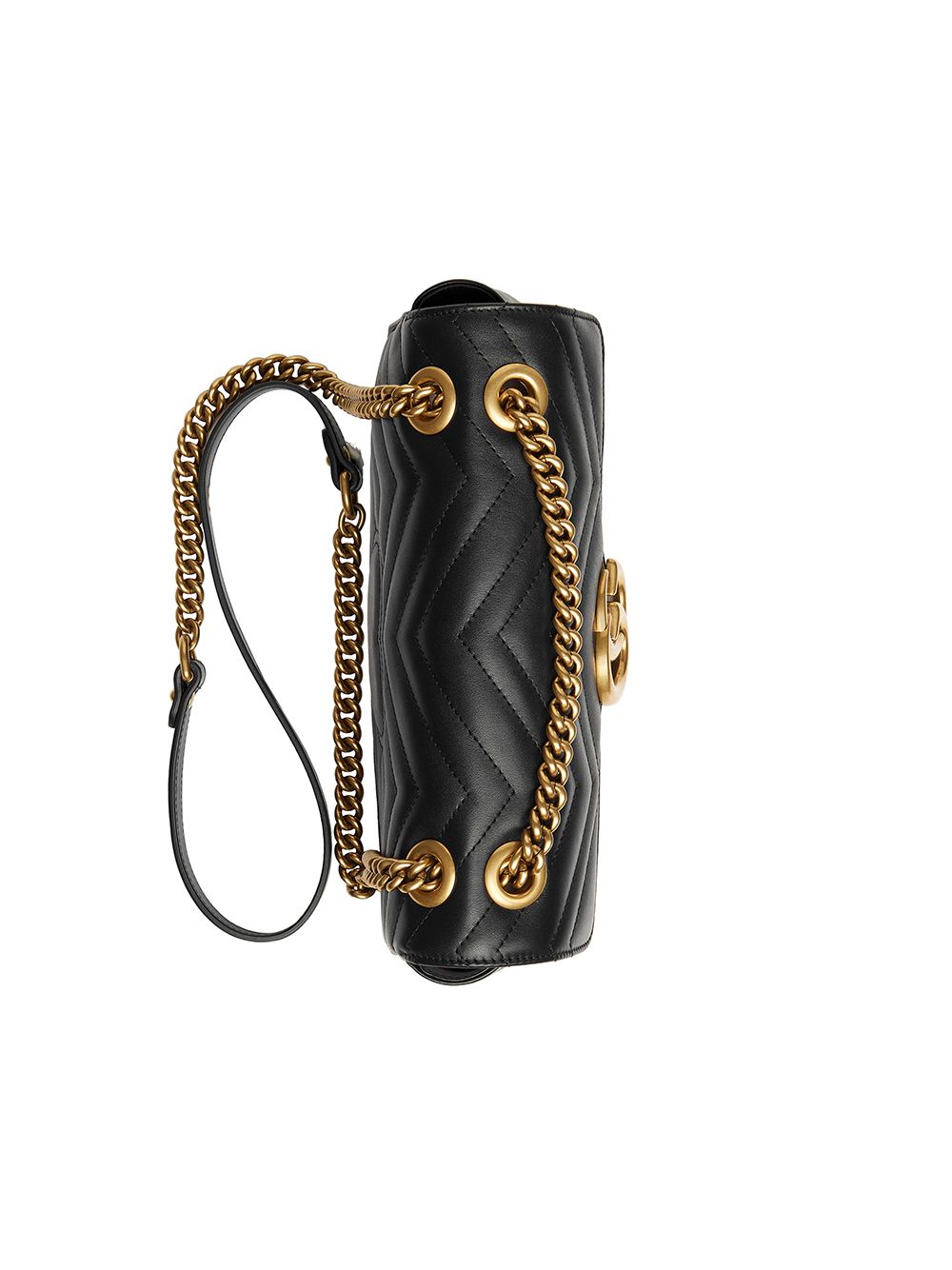 Gvc*1 Dupe GG Marmont small matelassé leather shoulder bag