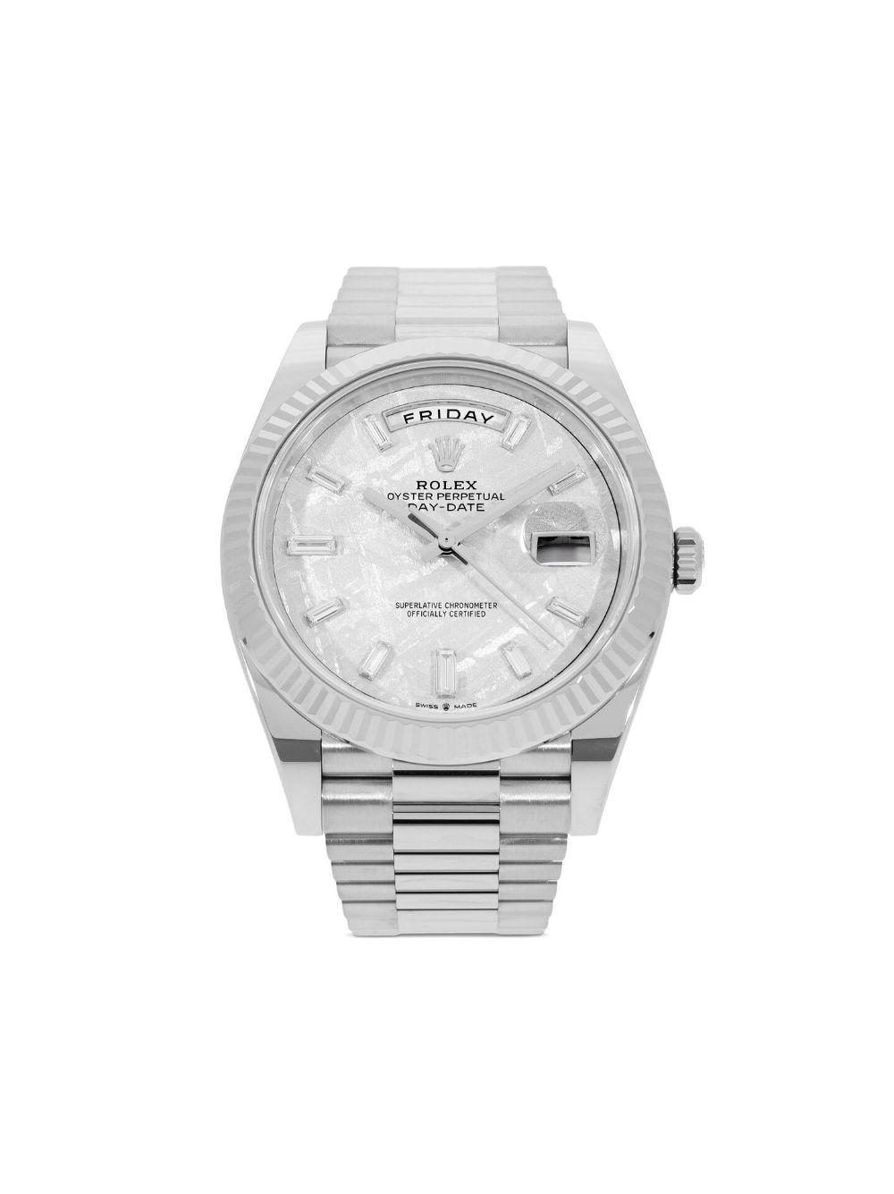 Replica R01ex Day-Date Platine Meteorite & D1am0nd Dial President 228236