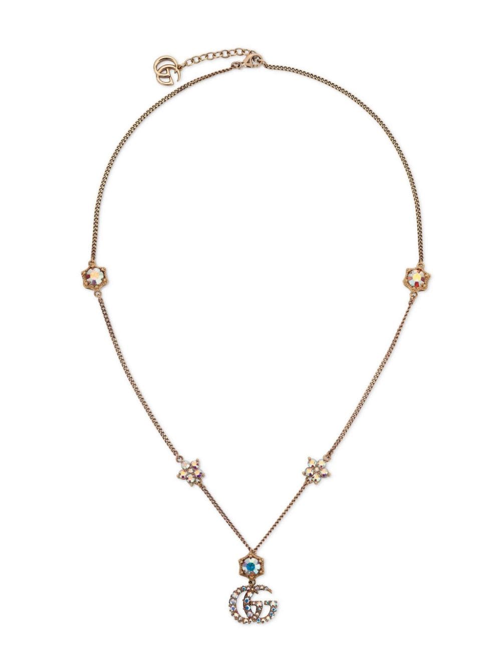 Gvc*1 Replica Double G pendant necklace