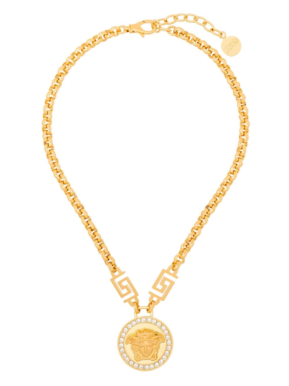 Versace Icon Medusa crystal-embellished necklace