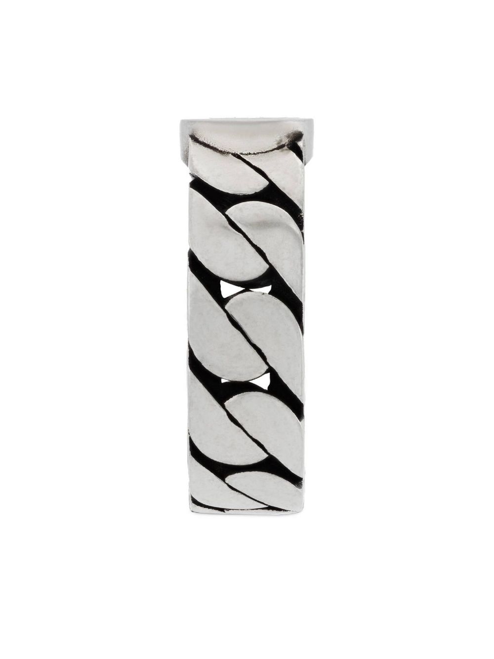 Gvc*1 Replica Interlocking G enamel-detail ring