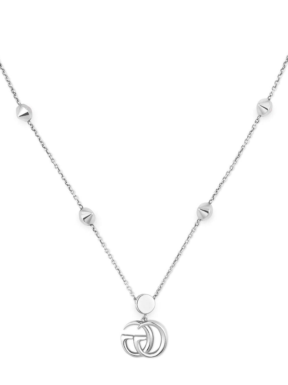 Gvc*1 Replica Double G mother of pearl necklace