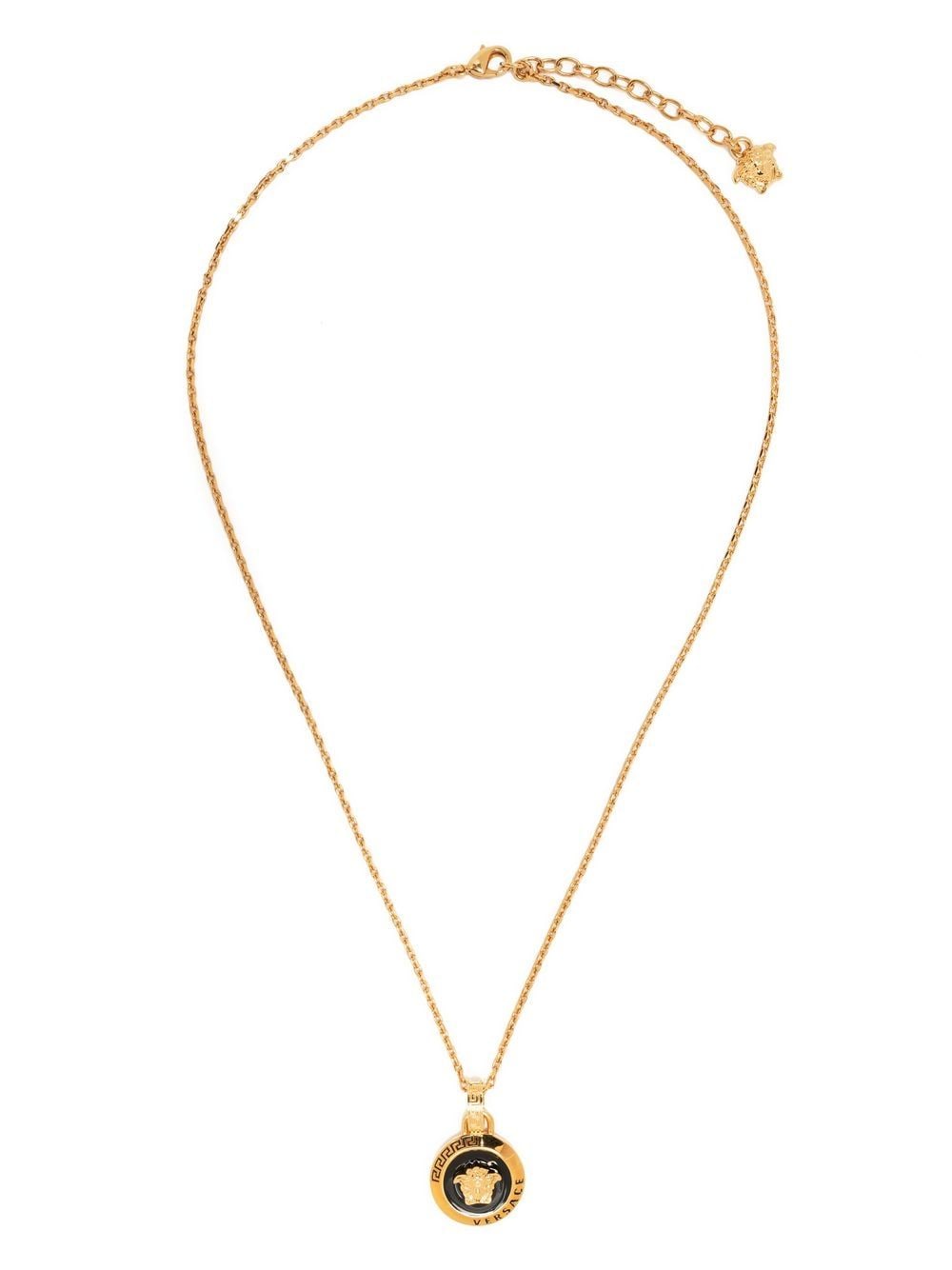 Versace Medusa pendant necklace