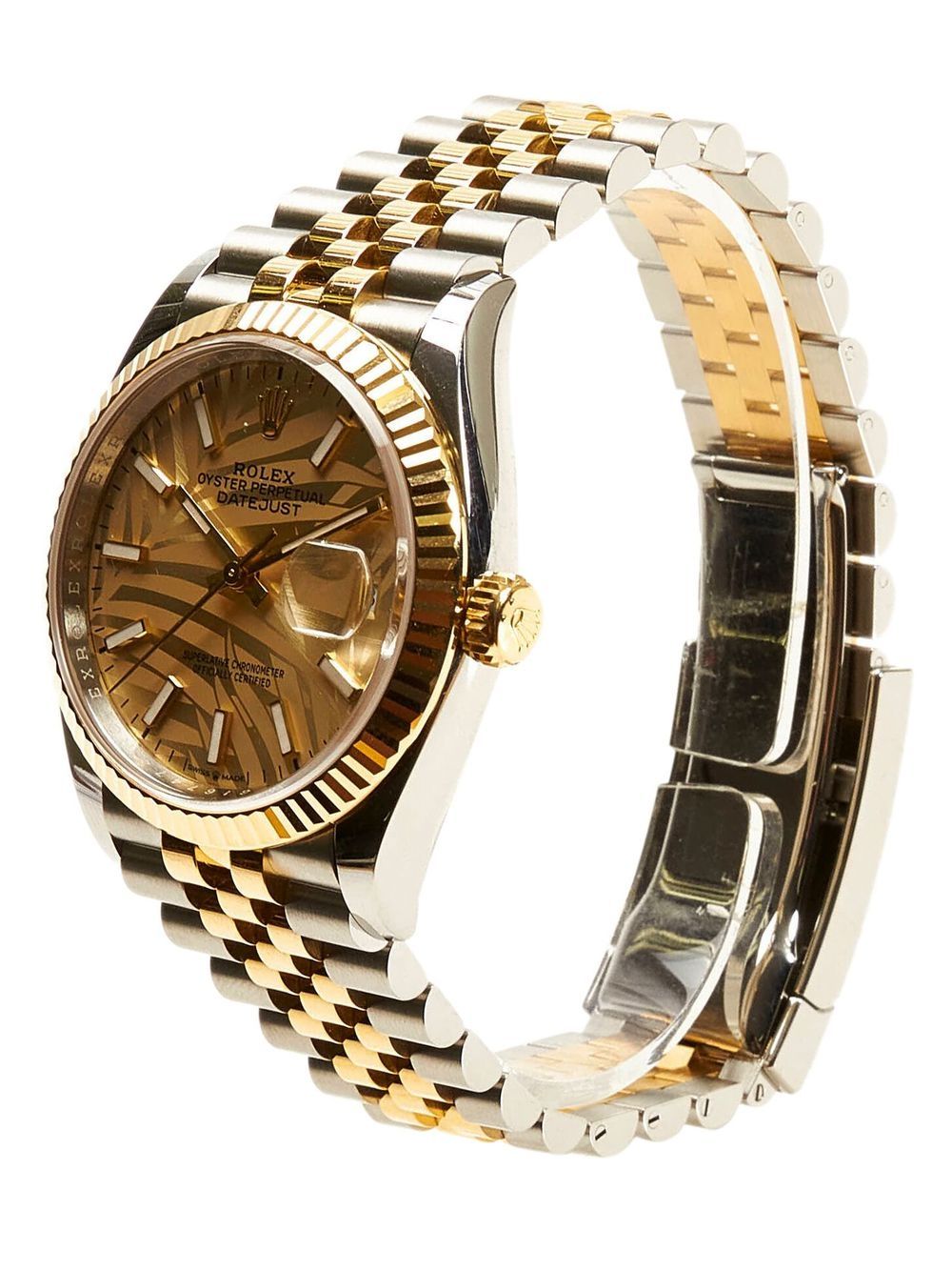 Replica R01ex Datejust M126233-0037 1:1 Best Edition EW Factory Yellow Gold