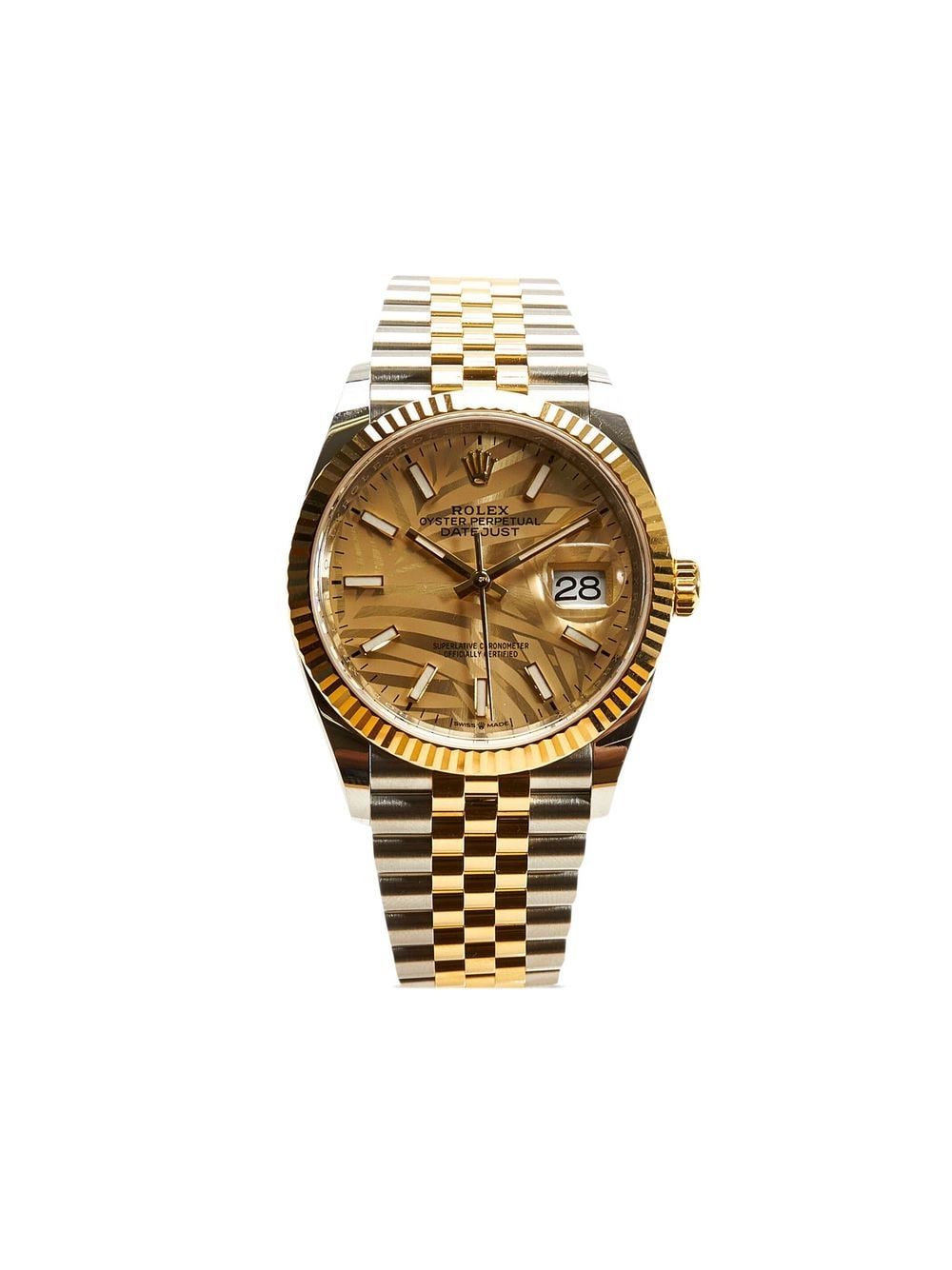 Replica R01ex Datejust M126233-0037 1:1 Best Edition EW Factory Yellow Gold