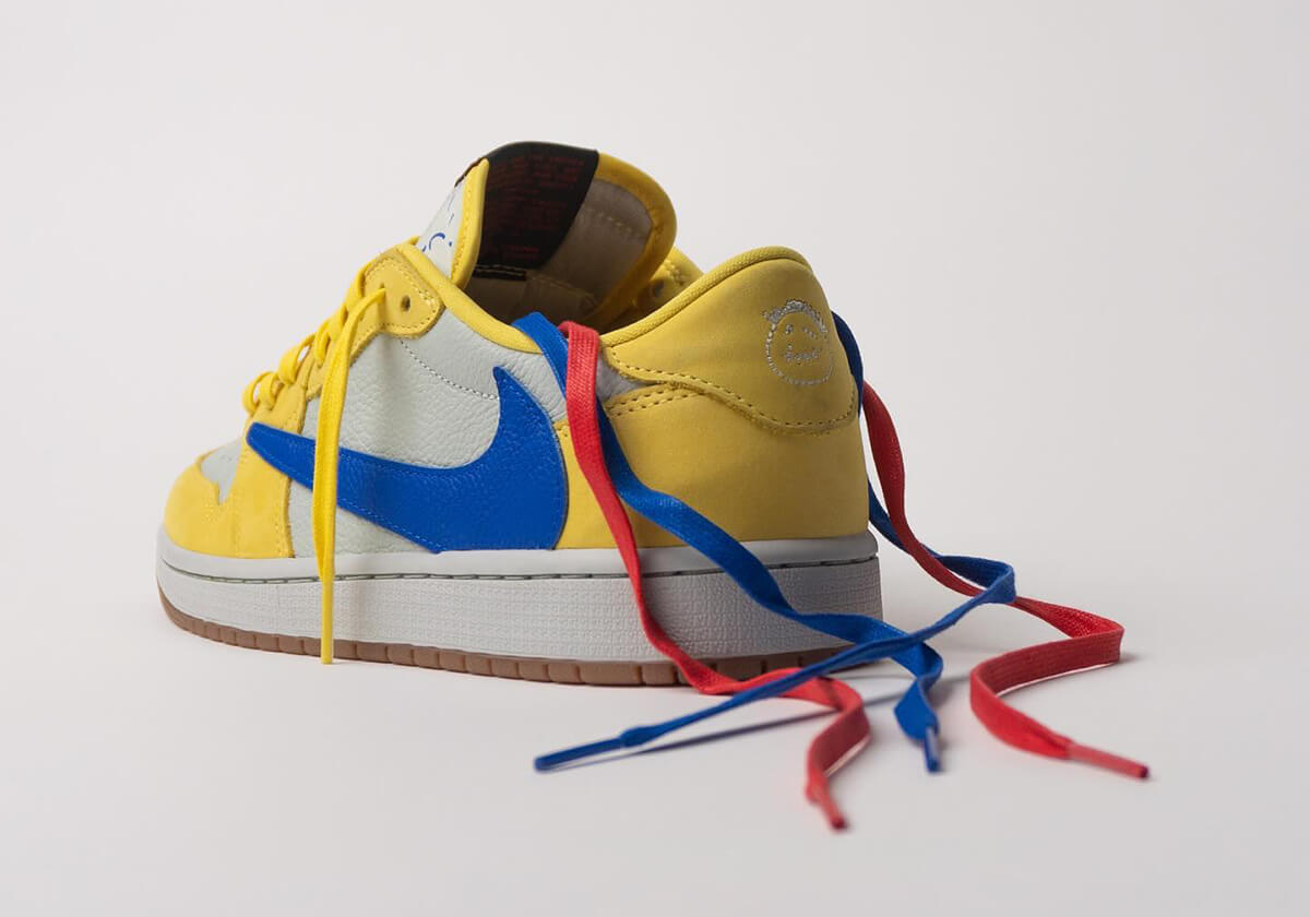 Travis Scott x Jordan Reps 1 Low OG SP "Canary"