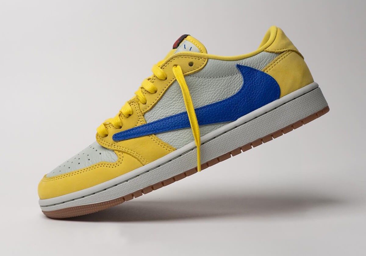 Travis Scott x Jordan Reps 1 Low OG SP "Canary"