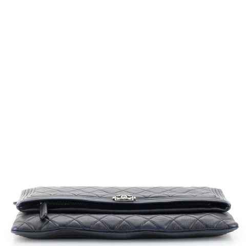 Ch**el Boy Beauty CC Clutch Quilted Lambskin