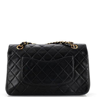Ch**el Classic Double Flap Bag Quilted Lambskin Medium