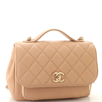 Ch**el Business Affinity Flap Bag Quilted Caviar Small