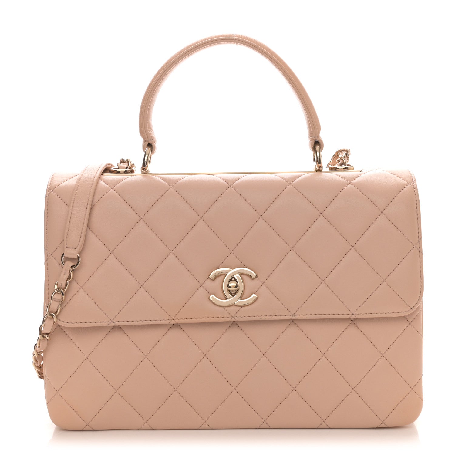 |Flap Bag with Top Handle