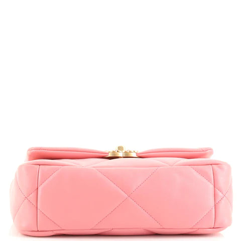 19 Flap Bag Quilted Lambskin Medium