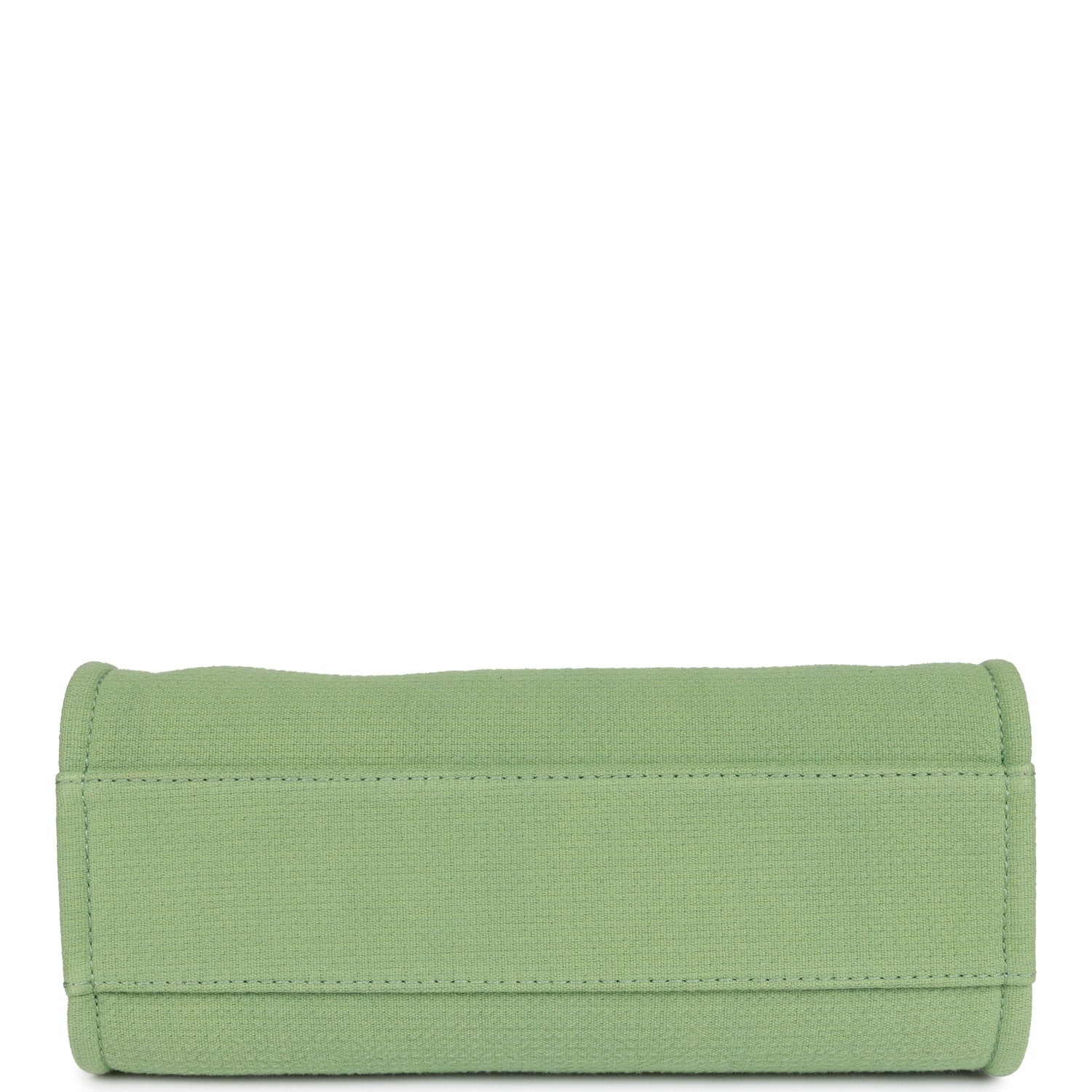 Small Deauville Shopping Bag Green Boucle Light Gold Hardware