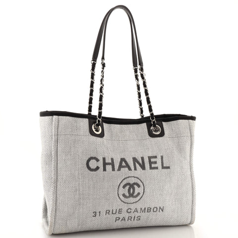 Deauville Tote Raffia Small