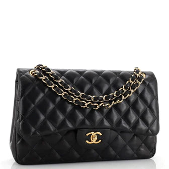 【Weekly Specials】Ch**el Classic Double Flap Bag Quilted Lambskin Jumbo
