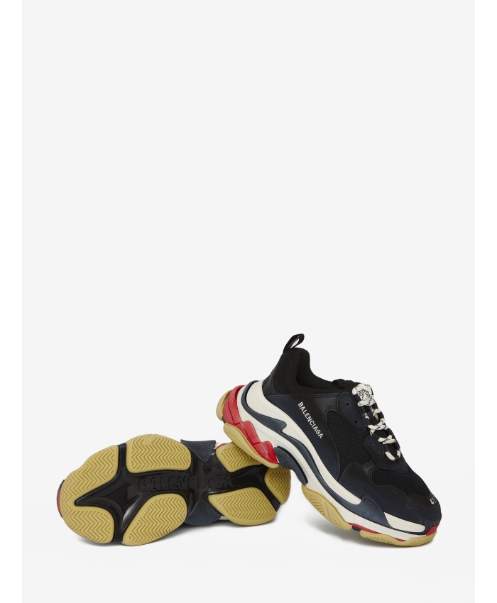Ba1en*iaga Triple S Black White Red