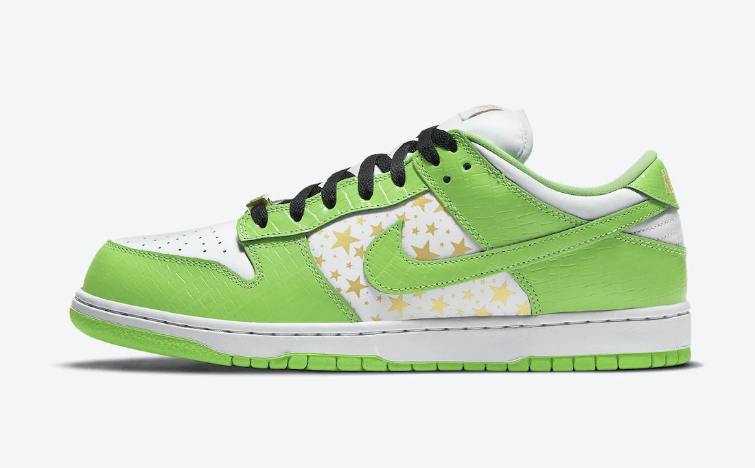 Nike SB Dunk Low Svp*me Stars Mean Green (2021)
