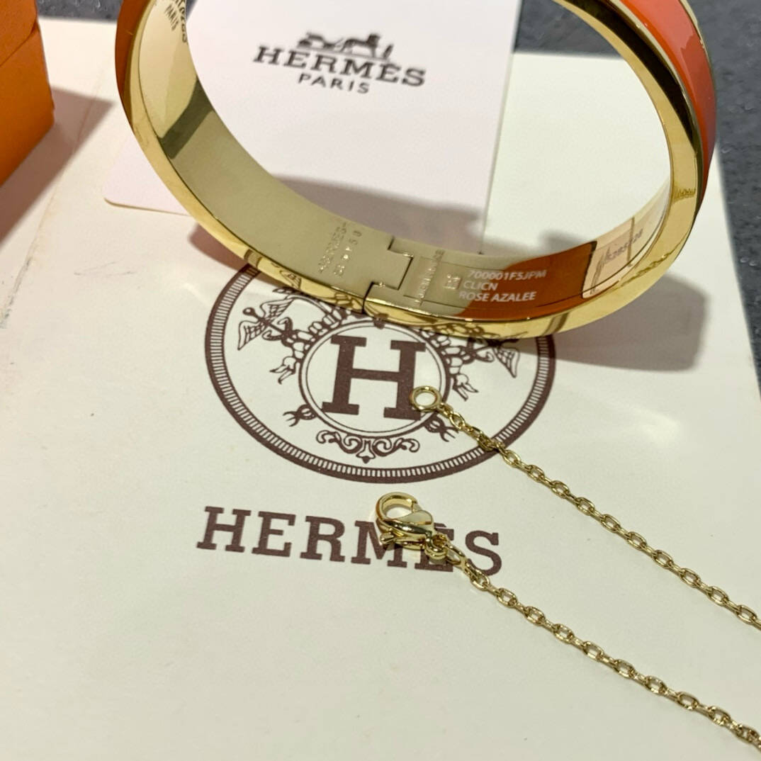 H**me5 bracelet orange gold