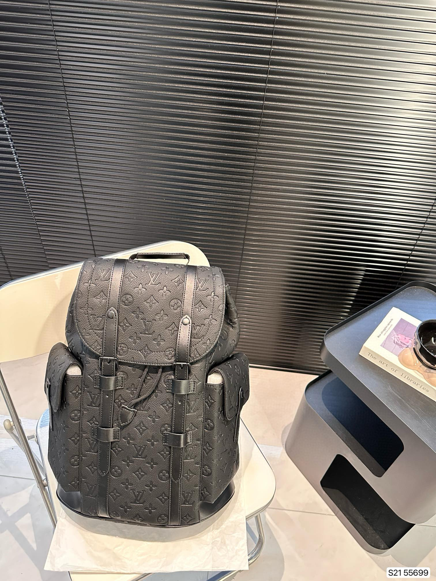 L0vis Vvtt0n Black Multifunctional Men's Backpack