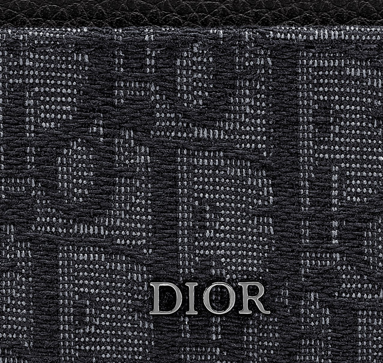 Card Holder Black D10r Oblique Jacquard