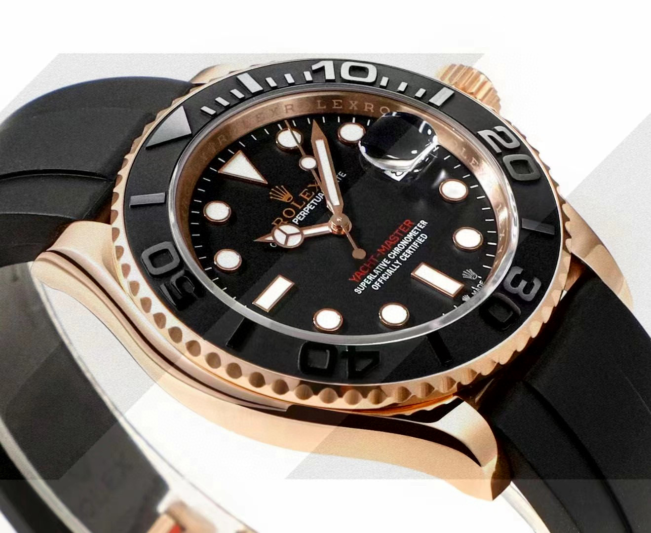 VS factory replica R01ex Yacht-Master M226659-0002 1:1 best replica black dial Swiss ETA3235