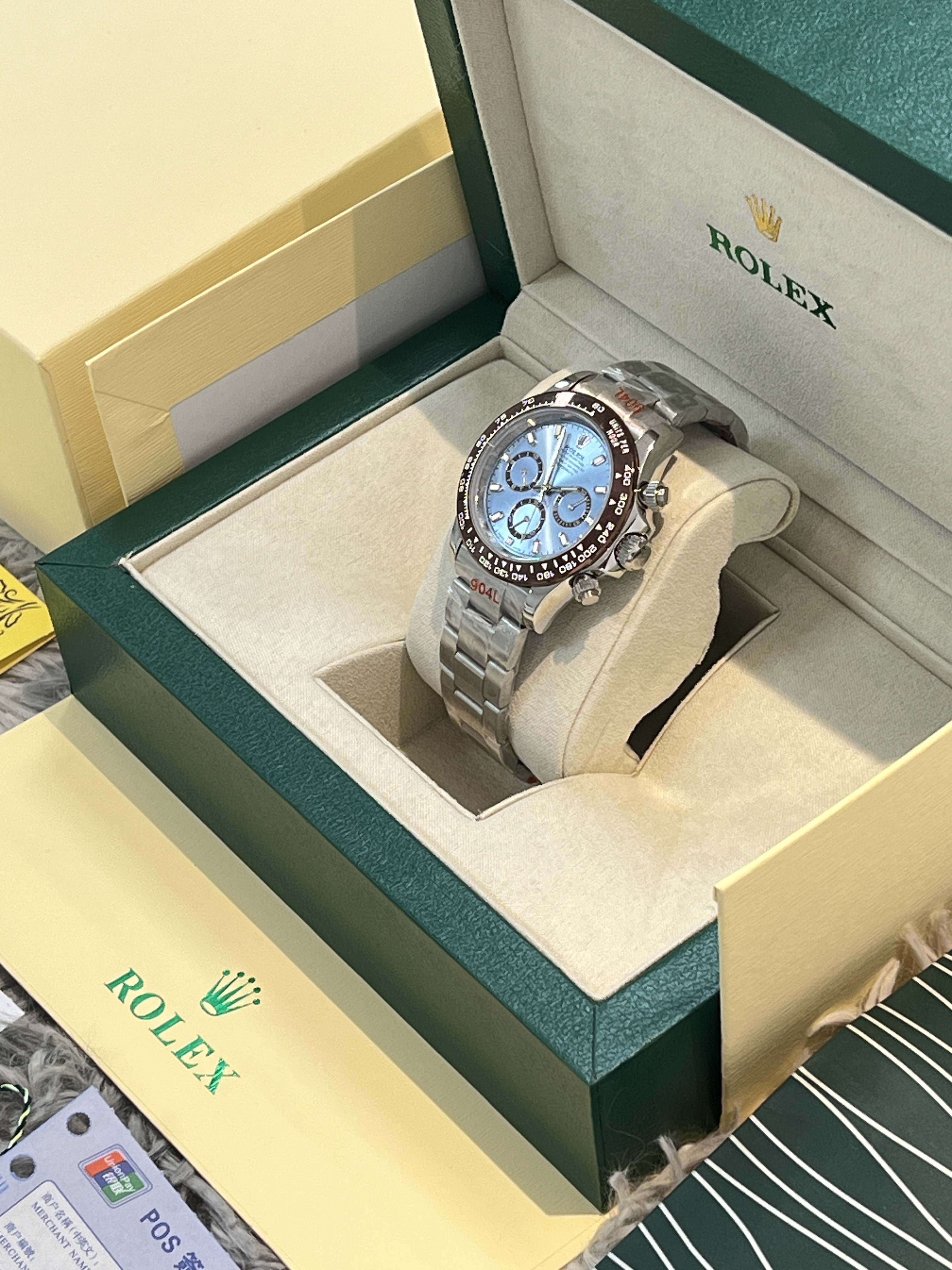 Replica R01ex Daytona M116506-0001 1:1 Best Edition BT Factory Light Blue Dial