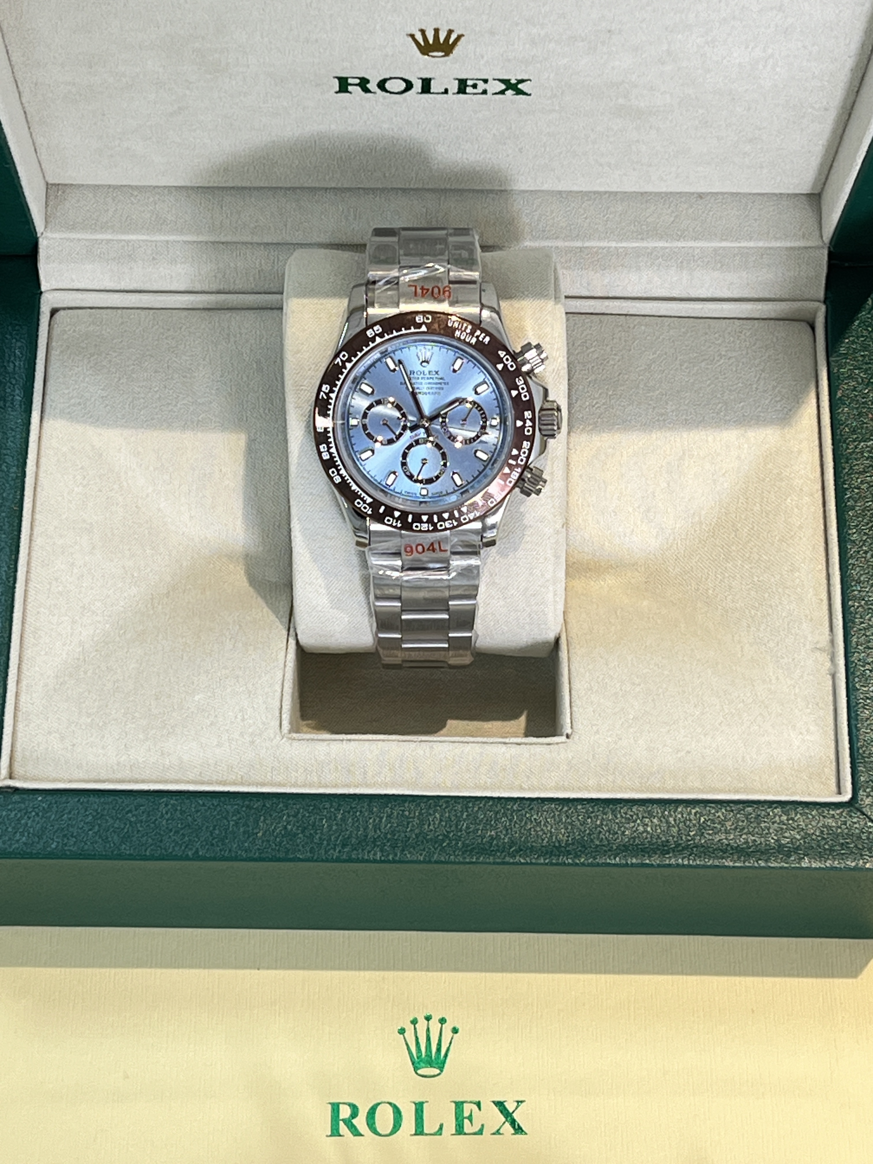 Replica R01ex Daytona M116506-0001 1:1 Best Edition BT Factory Light Blue Dial