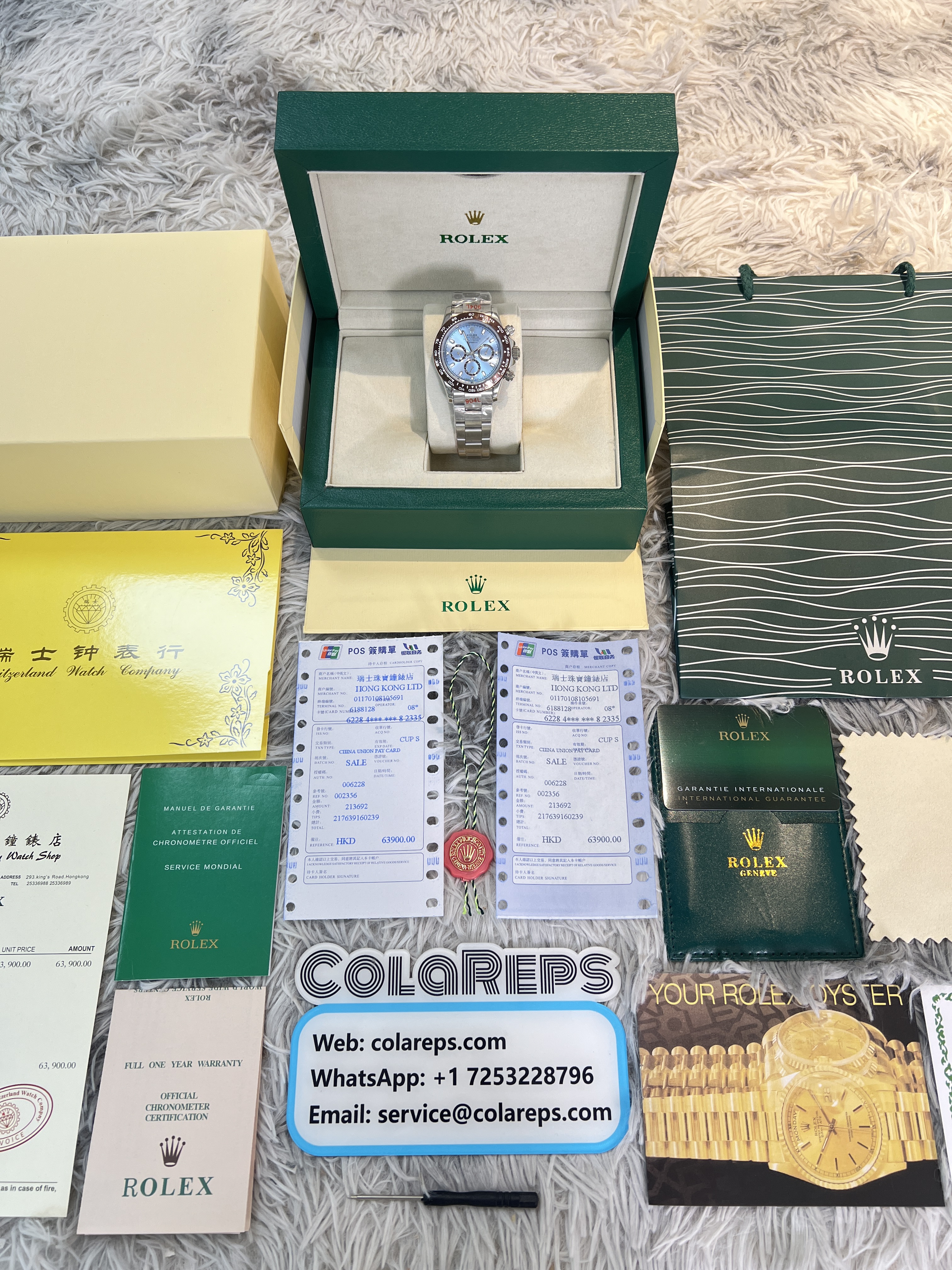 Replica R01ex Daytona M116506-0001 1:1 Best Edition BT Factory Light Blue Dial