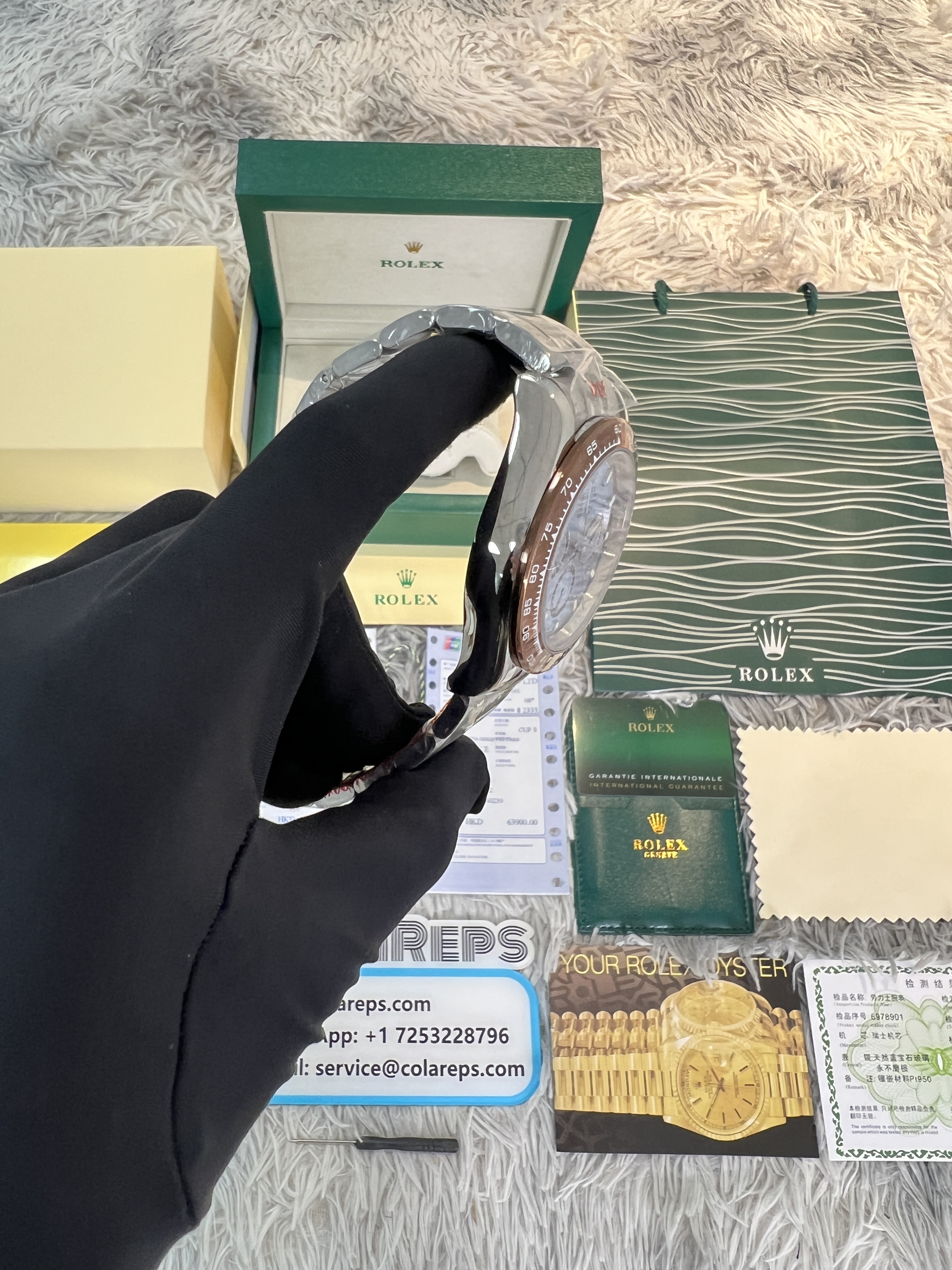 Replica R01ex Daytona M116506-0001 1:1 Best Edition BT Factory Light Blue Dial